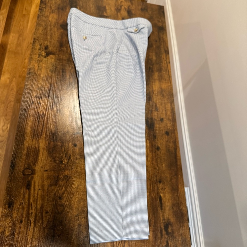 Blue White Pants - Size 6 - Ankle